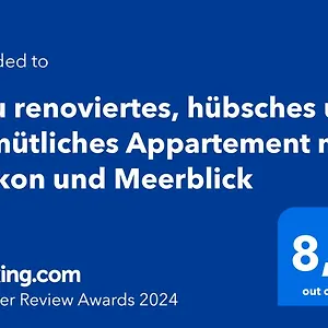 Neu Renoviertes, Hübsches Und Gemütliches Mit Balkon Und Meerblick Costa De Antigua